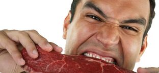 Употребление мужчиной мяса для повышения потенции